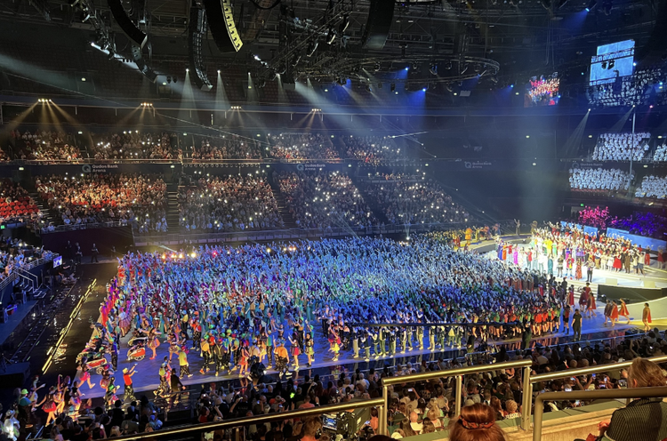 Students at School Spectacular