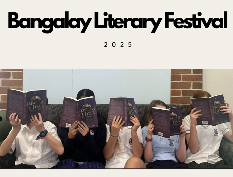 Students from different schools reading